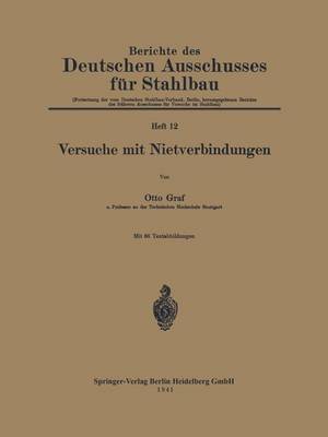 Book cover for Versuche Mit Nietverbindungen