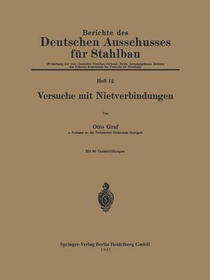 Cover of Versuche Mit Nietverbindungen