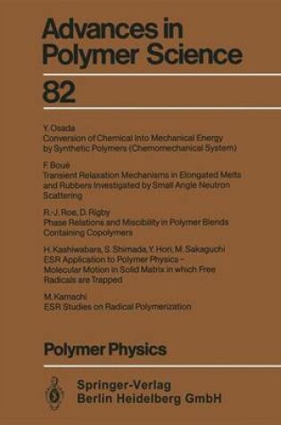 Cover of Polymer Physics