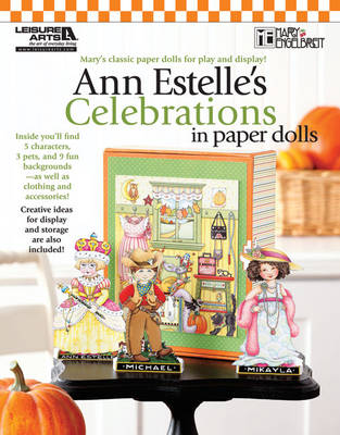 Book cover for Ann Estelle's Celebrations in Paper Dolls