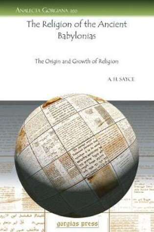 Cover of The Religion of the Ancient Babylonias