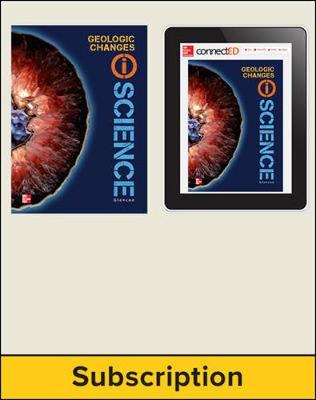 Book cover for Glencoe Earth & Space iScience, Grade 6, Digital & Print Student Bundle, 6-year subscription