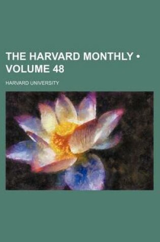 Cover of The Harvard Monthly (Volume 48)