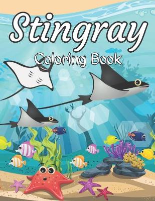 Book cover for Stingray Coloring Book