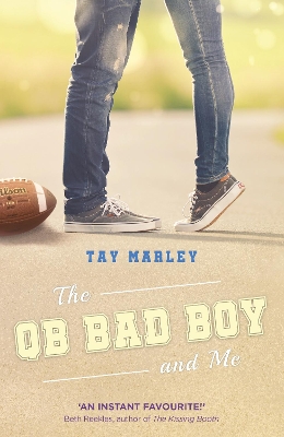 Book cover for The QB Bad Boy and Me