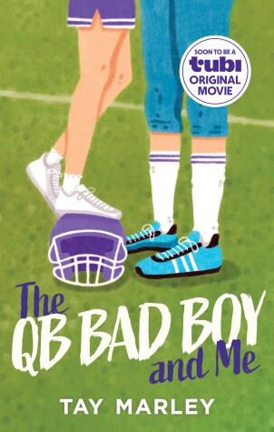 Book cover for The QB Bad Boy and Me