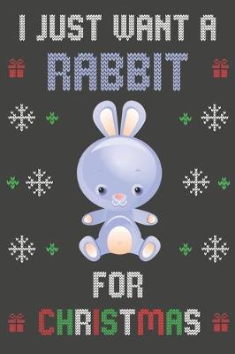 Book cover for I Just Want A Rabbit For Christmas