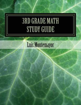 Book cover for 3rd Grade Math Study Guide