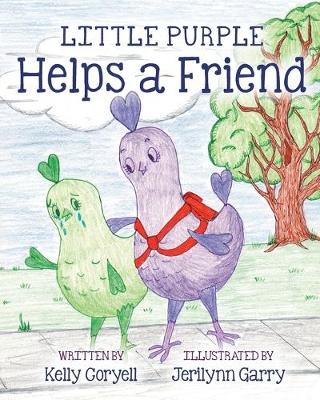 Book cover for Little Purple Helps a Friend