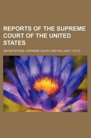 Cover of Reports of the Supreme Court of the United States (Volume 106)