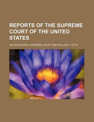 Book cover for Reports of the Supreme Court of the United States (Volume 106)