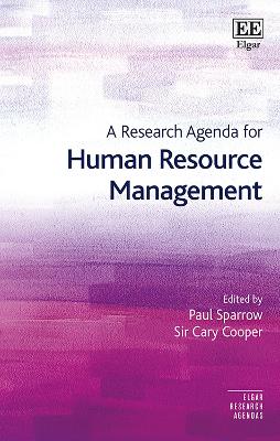 Book cover for A Research Agenda for Human Resource Management