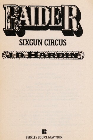 Cover of Raider/Sixgun Circus