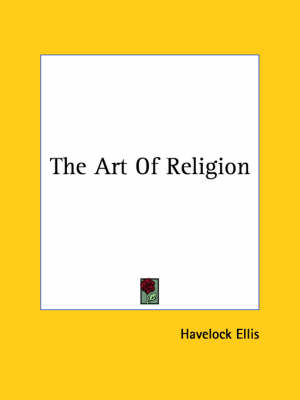 Book cover for The Art of Religion