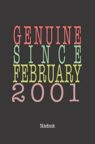 Cover of Genuine Since February 2001