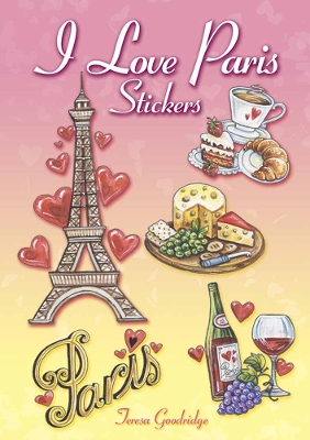 Book cover for I Love Paris Stickers