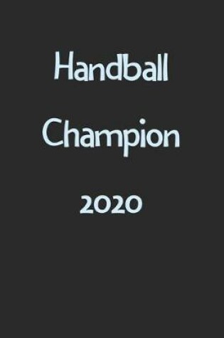 Cover of Handball Champion 2020