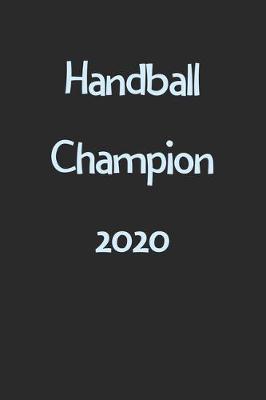 Book cover for Handball Champion 2020