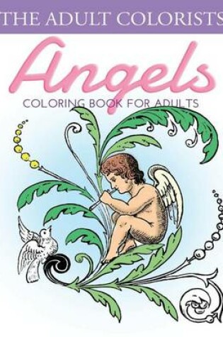 Cover of Angels Coloring Book for Adults