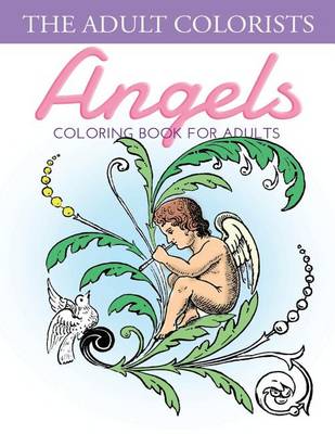 Book cover for Angels Coloring Book for Adults