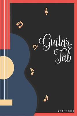 Book cover for Guitar Tab Notebook