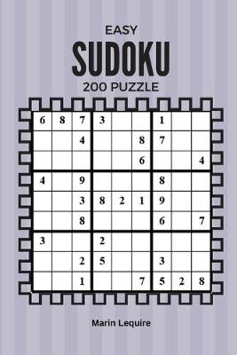 Book cover for Easy Sudoku Games 200 Puzzle Book