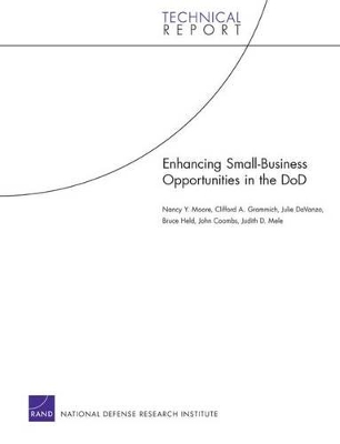 Book cover for Enhancing Small-business Opportunities in the DoD