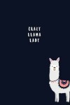 Book cover for Crazy llama lady