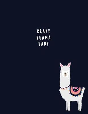 Book cover for Crazy llama lady