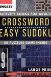 Book cover for Crossword Easy sudoku Activity books for adults