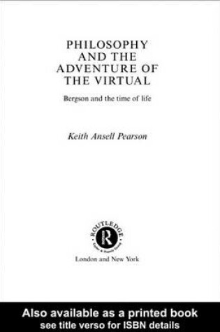 Cover of Philosophy and the Adventure of the Virtual