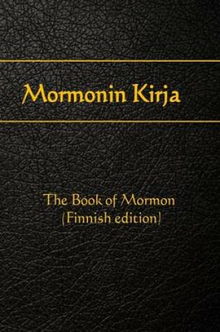 Cover of Mormonin Kirja