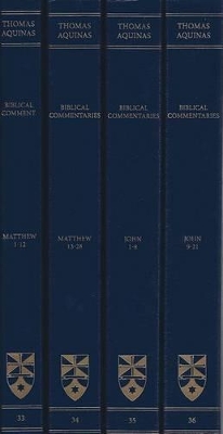 Book cover for Commentary on the Gospels of Matthew and John: Complete Set