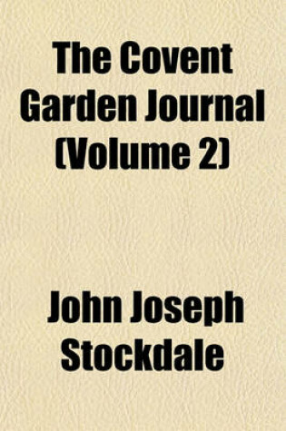 Cover of The Covent Garden Journal (Volume 2)