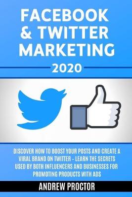 Book cover for Facebook & Twitter Marketing 2020