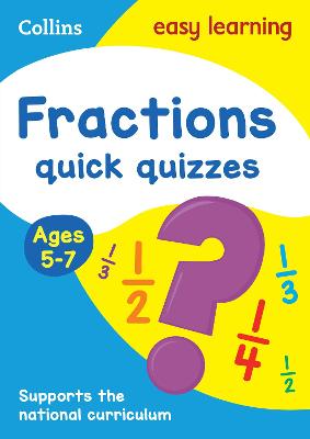 Book cover for Fractions Quick Quizzes Ages 5-7