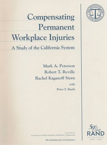 Cover of Compensating Permanent Workplace Injuries