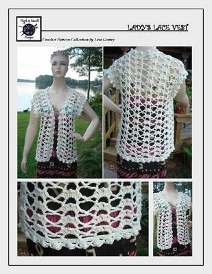 Book cover for Lady's Lace Vest - Crochet Pattern