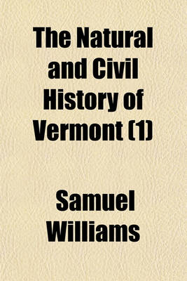 Book cover for The Natural and Civil History of Vermont (1)