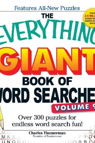 Cover of The Everything Giant Book of Word Searches, Volume 9