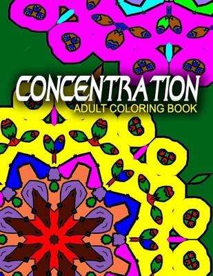 Book cover for CONCENTRATION ADULT COLORING BOOKS - Vol.4