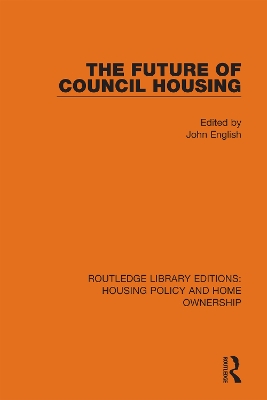 Book cover for The Future of Council Housing