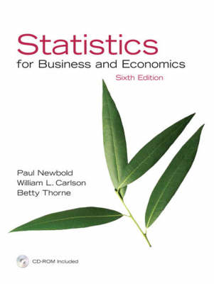 Book cover for Valuepack: Statistics for Buisness and Economics and student CD/Student Solutions manual