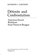 Book cover for Detente and Confrontation