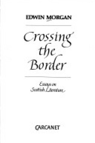 Cover of Crossing the Border