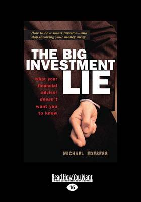 Book cover for The Big Investment Lie