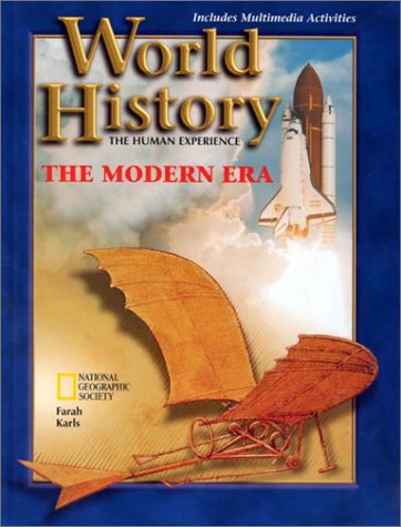 Book cover for World History: the Human Experience, the Modern Era Student Edition