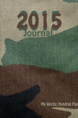 Cover of 2015 Journal (Camouflage)