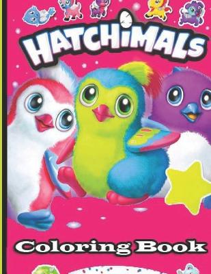 Book cover for Hatchimals Coloring Book