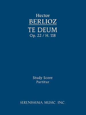 Book cover for Te Deum, Op.22 / H 118